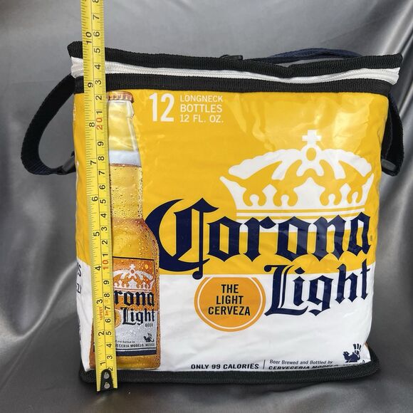 Corona Light Beer‎ Bottles Logo Cooler Bag Picnic Camping Hiking Brewery Mexico - Picture 3 of 14